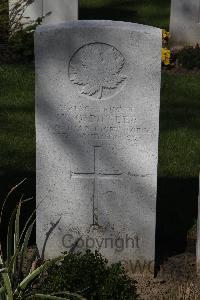 Ypres Reservoir Cemetery - Butler, William