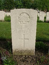 Ypres Reservoir Cemetery - Dunn, Daniel Joseph