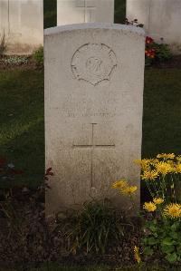 Ypres Reservoir Cemetery - Peacock, G
