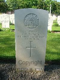 Ypres Reservoir Cemetery - Tonetti, J T