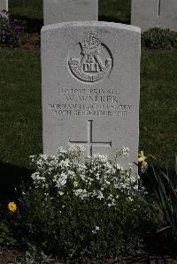 Ypres Reservoir Cemetery - Walker, W