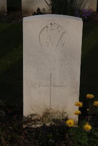 Ypres Reservoir Cemetery - Wallace, George