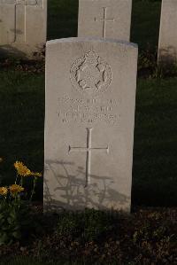 Ypres Reservoir Cemetery - Ward, A E