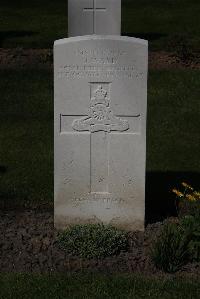 Ypres Reservoir Cemetery - Ward, J
