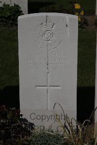 Ypres Reservoir Cemetery - Whitehill, H