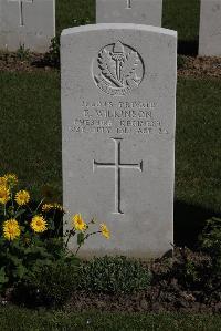 Ypres Reservoir Cemetery - Wilkinson, E