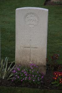 Ypres Reservoir Cemetery - Williams, S