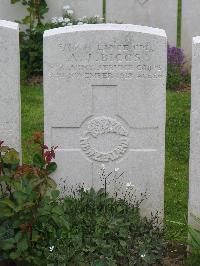 Rocquigny-Equancourt Road British Cemetery&#44; Manancourt - Biggs, Aston James