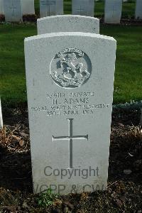 Bailleul Communal Cemetery Extension (Nord) - Adams, H