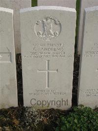 Bailleul Communal Cemetery Extension (Nord) - Andrews, G