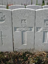 Bailleul Communal Cemetery Extension (Nord) - Brine, F