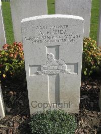 Bailleul Communal Cemetery Extension (Nord) - Fisher, A
