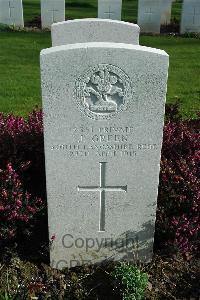Bailleul Communal Cemetery Extension (Nord) - Green, J