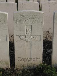 Bailleul Communal Cemetery Extension (Nord) - Gregory, A