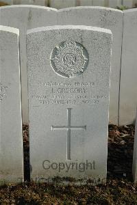 Bailleul Communal Cemetery Extension (Nord) - Gregory, John