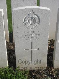 Bailleul Communal Cemetery Extension (Nord) - Grimshaw, J