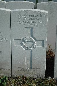 Bailleul Communal Cemetery Extension (Nord) - Gummow, Ernest