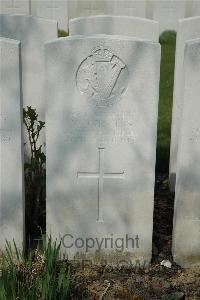 Bailleul Communal Cemetery Extension (Nord) - Gunning, W