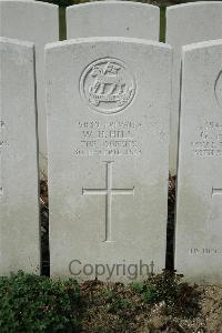 Bailleul Communal Cemetery Extension (Nord) - Hill, W H
