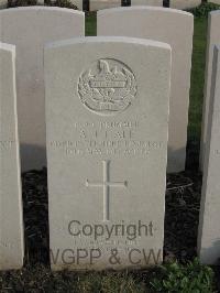 Bailleul Communal Cemetery Extension (Nord) - Hale, Alfred Joseph