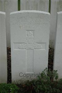 Bailleul Communal Cemetery Extension (Nord) - Hanks, A F