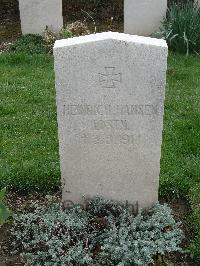 Bailleul Communal Cemetery Extension (Nord) - Hansen, Heinrich