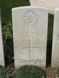 Bailleul Communal Cemetery Extension (Nord) - Hardie, J