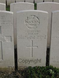 Bailleul Communal Cemetery Extension (Nord) - Harding, J