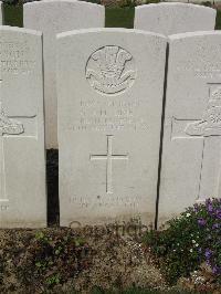 Bailleul Communal Cemetery Extension (Nord) - Harries, Gwilym John