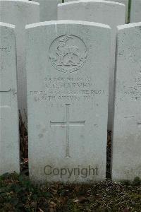 Bailleul Communal Cemetery Extension (Nord) - Harvey, A C