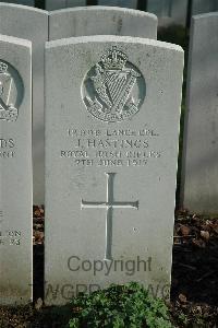 Bailleul Communal Cemetery Extension (Nord) - Hastings, J