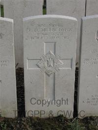 Bailleul Communal Cemetery Extension (Nord) - Hedderwick, R D