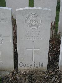 Bailleul Communal Cemetery Extension (Nord) - Hill, J E