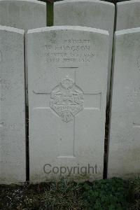 Bailleul Communal Cemetery Extension (Nord) - Hodgson, W