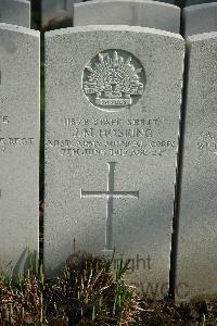 Bailleul Communal Cemetery Extension (Nord) - Hosking, John Matthew