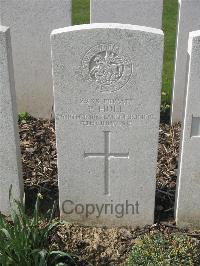 Bailleul Communal Cemetery Extension (Nord) - Hull, F