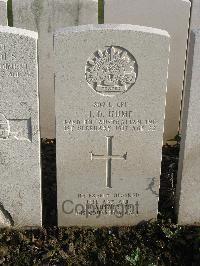 Bailleul Communal Cemetery Extension (Nord) - Hume, John David