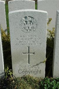 Bailleul Communal Cemetery Extension (Nord) - Humphrey, William Bitmead