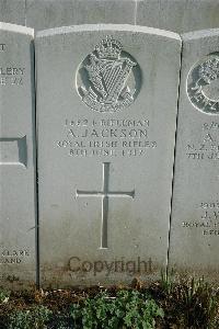 Bailleul Communal Cemetery Extension (Nord) - Jackson, A