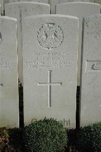Bailleul Communal Cemetery Extension (Nord) - Jackson, J