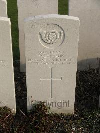 Bailleul Communal Cemetery Extension (Nord) - Jackson, W