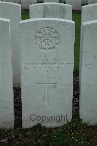 Bailleul Communal Cemetery Extension (Nord) - Johnson, C