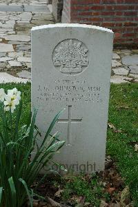 Bailleul Communal Cemetery Extension (Nord) - Johnston, James George