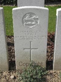 Bailleul Communal Cemetery Extension (Nord) - Jones, J