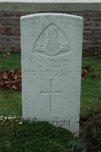 Bailleul Communal Cemetery Extension (Nord) - Kinsey, W