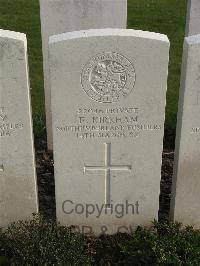 Bailleul Communal Cemetery Extension (Nord) - Kirkham, Frederick