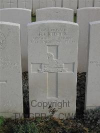 Bailleul Communal Cemetery Extension (Nord) - Kitchen, Harold Ernest