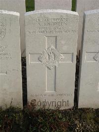 Bailleul Communal Cemetery Extension (Nord) - Knowles, Albert