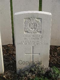 Bailleul Communal Cemetery Extension (Nord) - Lambert, W