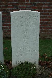 Bailleul Communal Cemetery Extension (Nord) - Lan Shu Teh, 